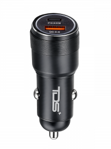 Зарядка в прикуриватель PD/QC 3.0 TDS TS-CAU55